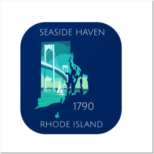 Rhode Island-Seaside Haven Posters and Art